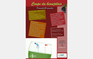 Coupe du beaujolais 28 Novembre