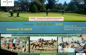 Chalenge Golf & Turf 15 Aout 2025