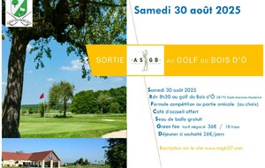 Sortie  au Golf du Bois d'Ô