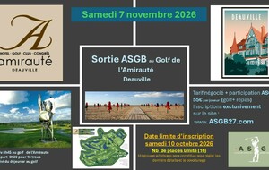 sortie Deauville l'Amirauté 7 nov